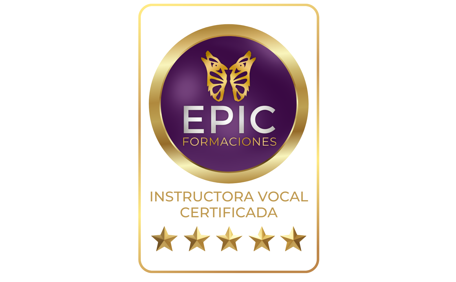 EPIC logo instructora png fondo blanco Logotipo EPIC Formaciones